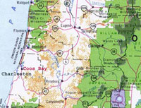 Coos Bay Map